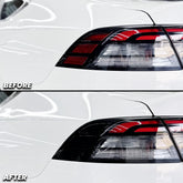 Rear Tail Light Side Marker Reflector Pre-cut Overlay Tint compatible with 2023+ Honda Accord 11th Gen